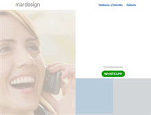 Tablet Screenshot of mardesign.cl